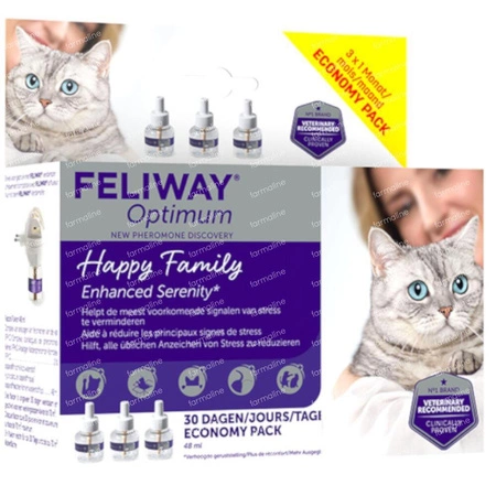 CEVA Feliway Optimum náplň 3x48ml
