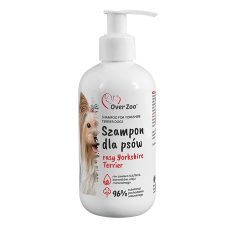 OVER ZOO Šampón pre psov yorkshirský teriér 250ml