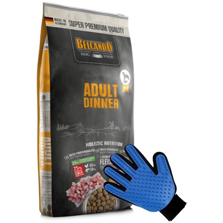 BELCANDO Adult Dinner 12,5 kg + Rukavice na česanie ZDARMA!