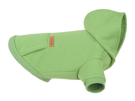 AMIPLAY- Texas 30 cm mikina s kapucňou Yorkshire Terrier-zelená 