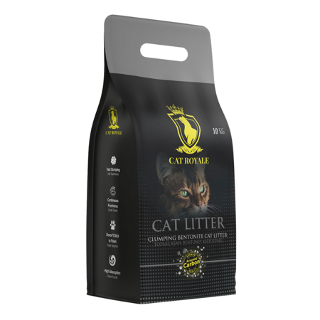 Cat Royale Activated Carbon bentonitová drť 10 kg 